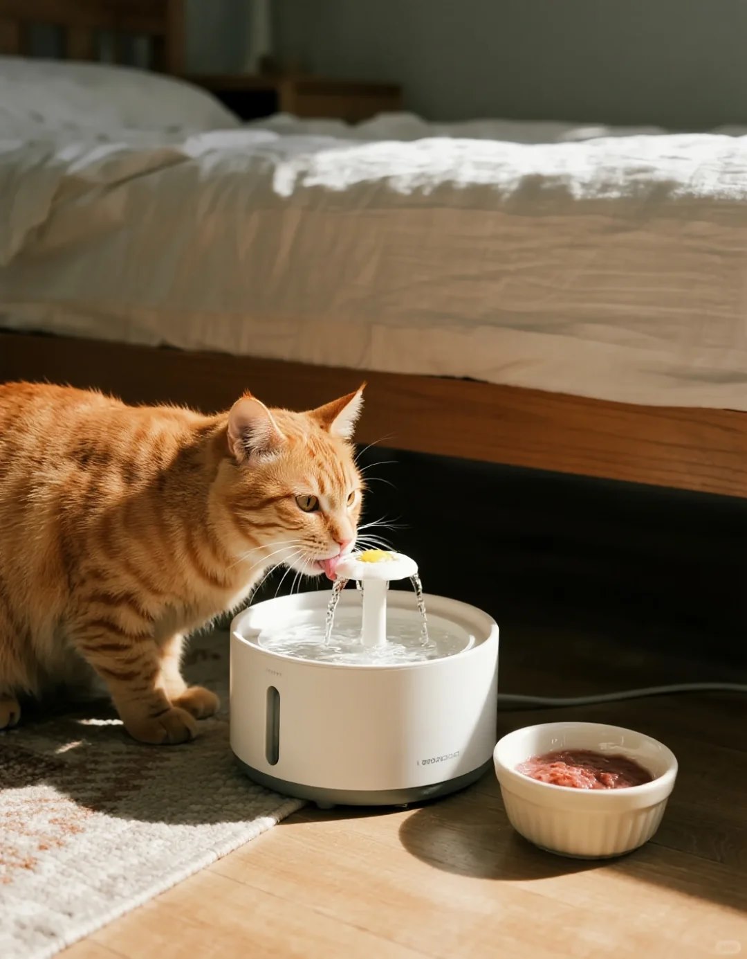 Water bowl for cat