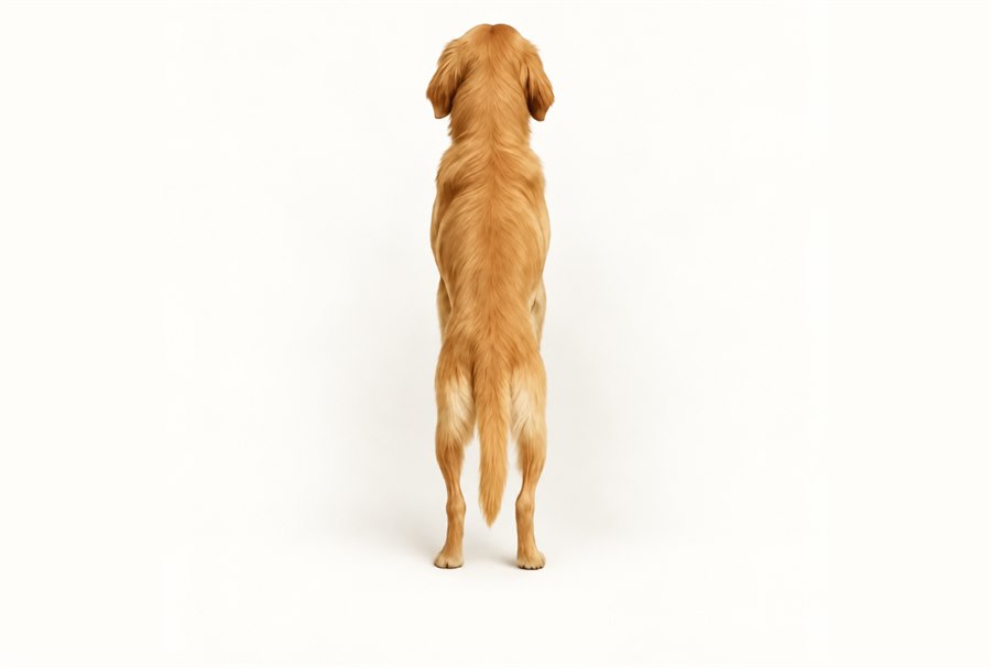 Underweight dog